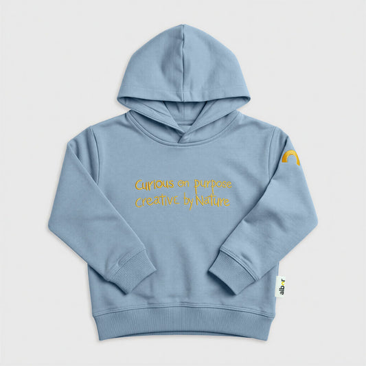 Sudadera con capucha blue shadow