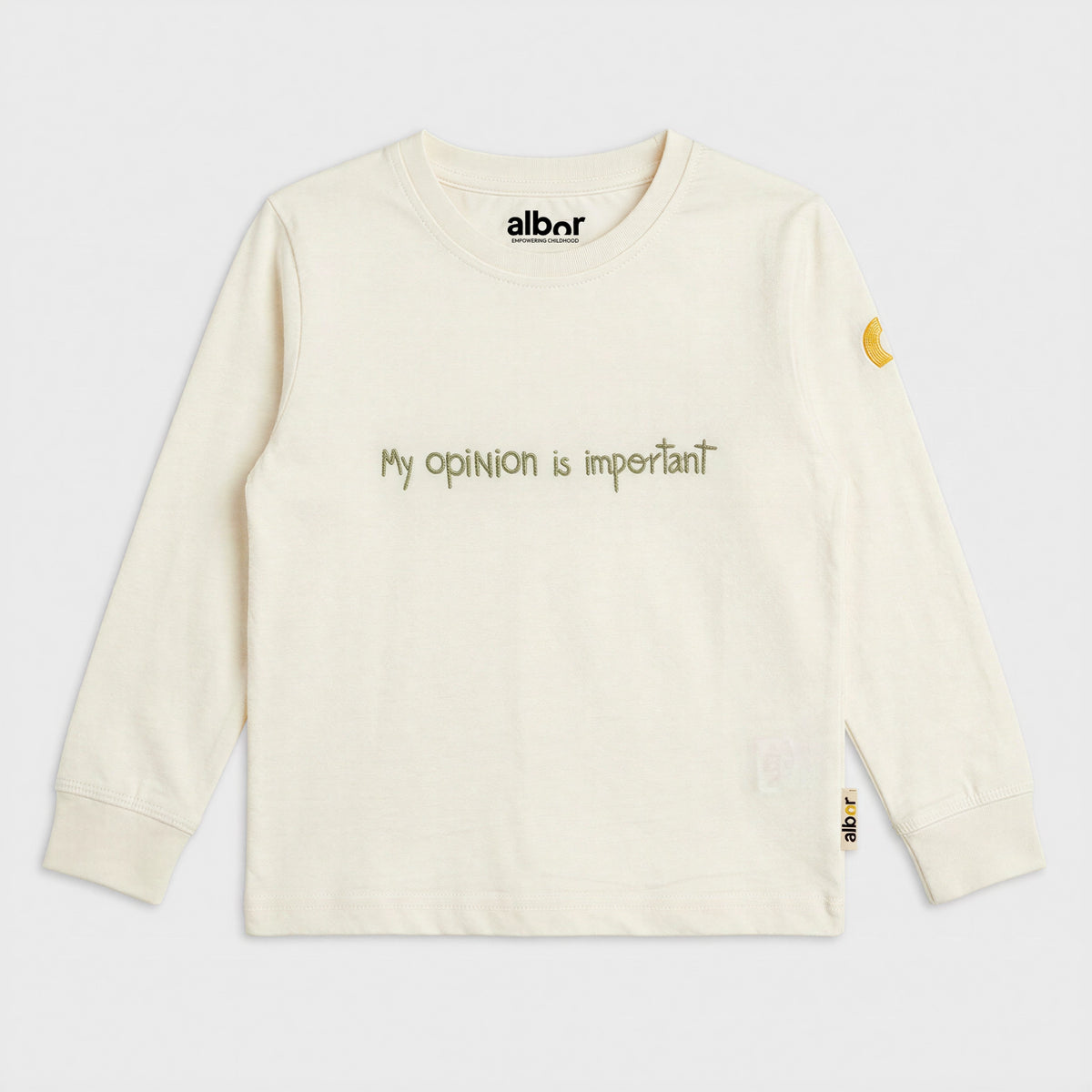 Long Sleeve T-shirt Antique White