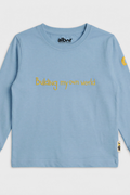 Long Sleeve T-shirt Blue Shadow